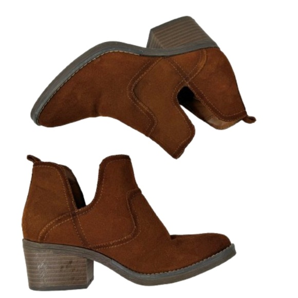 Sonoma Chestnut Ankle Booties - Picture 1 of 7